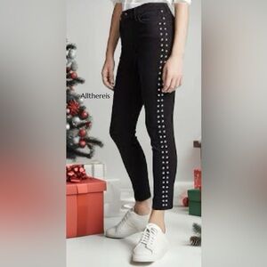 Joes Jeans with silver studs